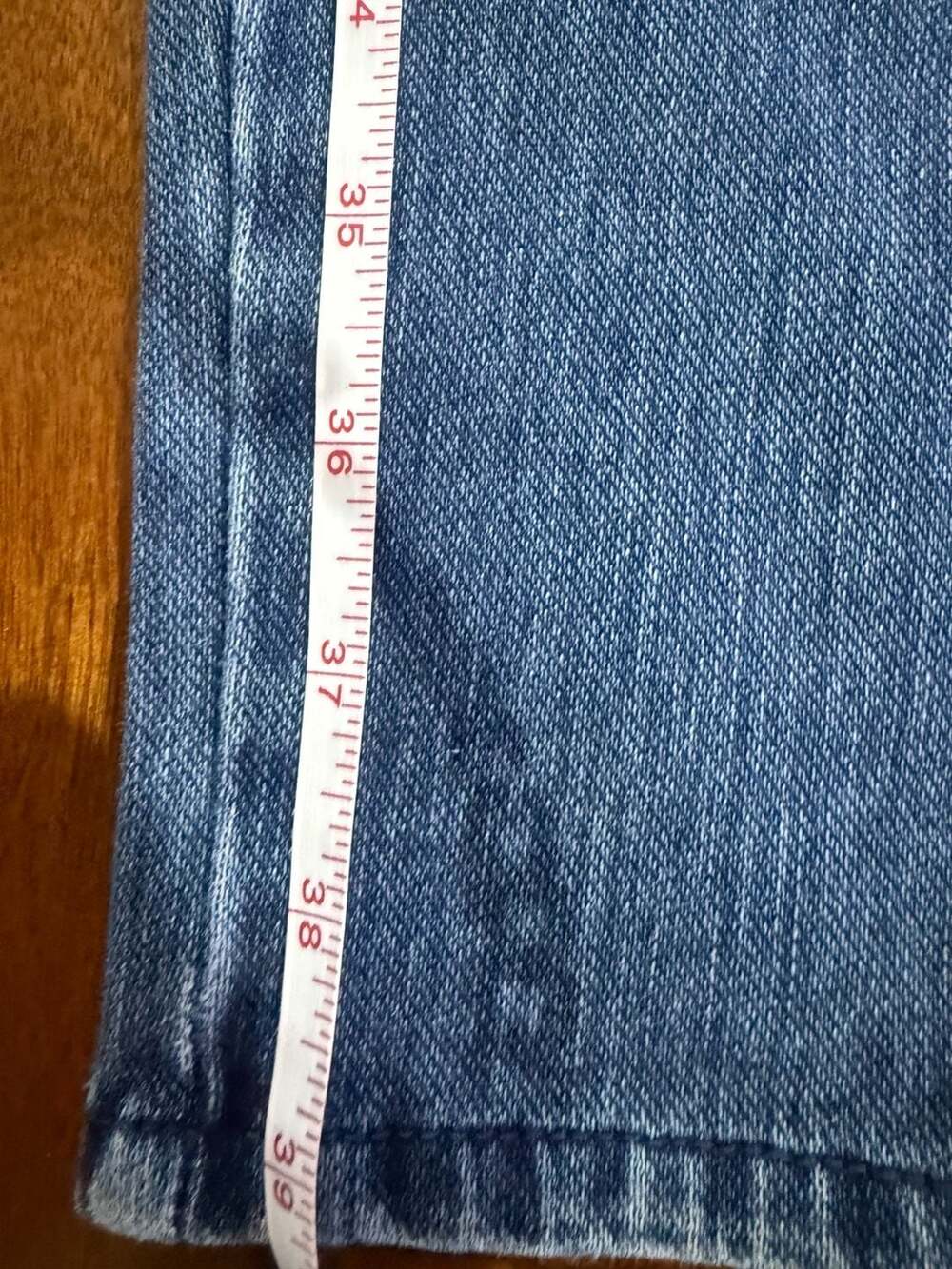 J.McLaughlin Lexi Mid-Rise Straight Leg Jeans in Dark Wash - Picture 7 of 9